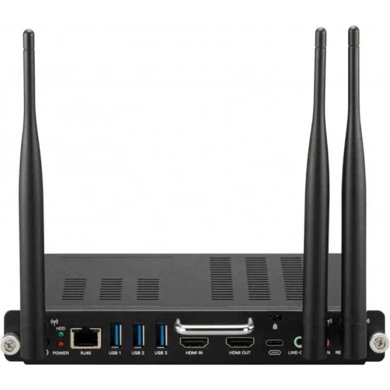 Viewsonic VPC-A31-O1 PC/estación de trabajo 8 GB DDR4-SDRAM 128 GB SSD PC de inserción Mini-PC Negro