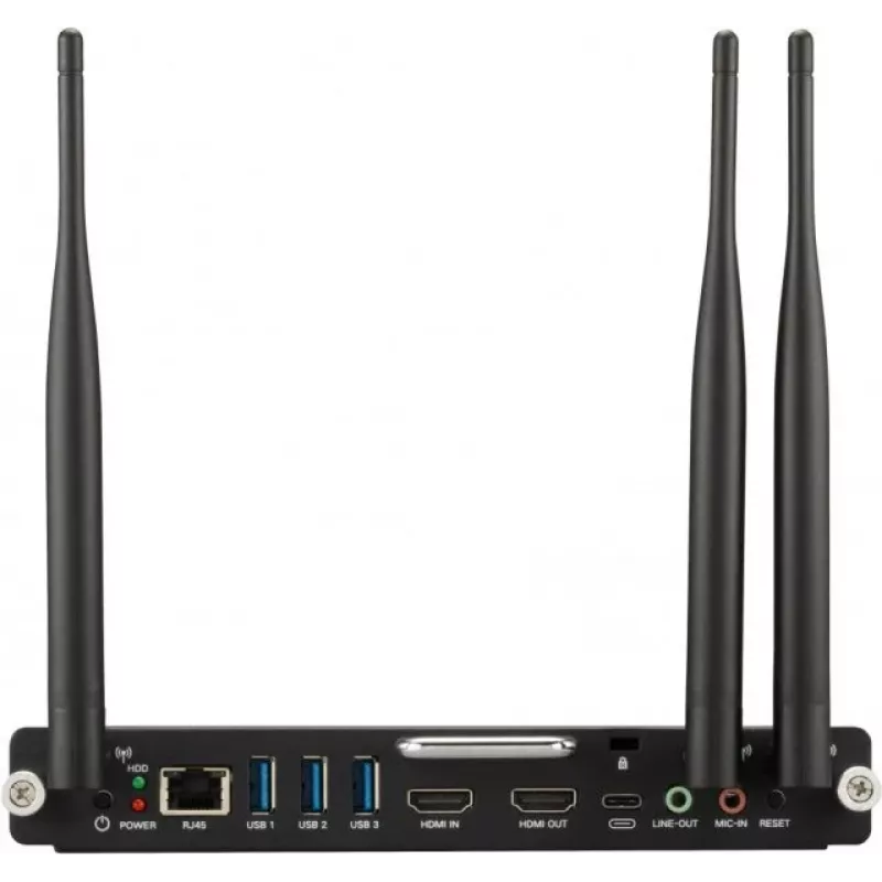Viewsonic VPC-A31-O1 PC/estación de trabajo 8 GB DDR4-SDRAM 128 GB SSD PC de inserción Mini-PC Negro
