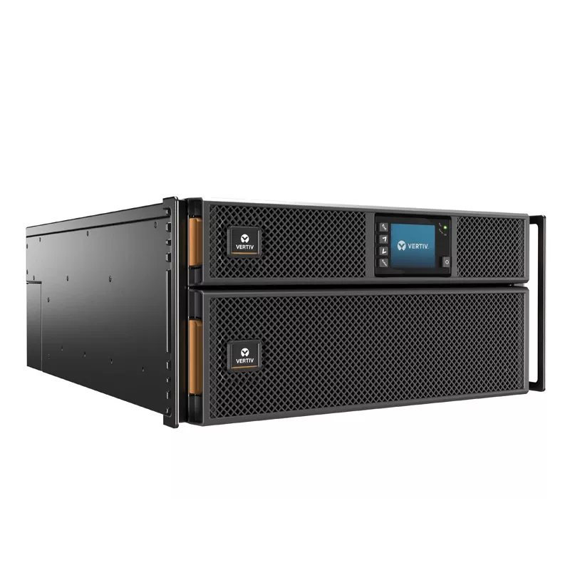 Vertiv Liebert GXT5 SAI de doble conversión – 8000 VA/8000 W | 230 V | con kit de montaje en rack y tarjeta de comunicación Intellislot RDU101 | GXT5-8000IRT5UXLN