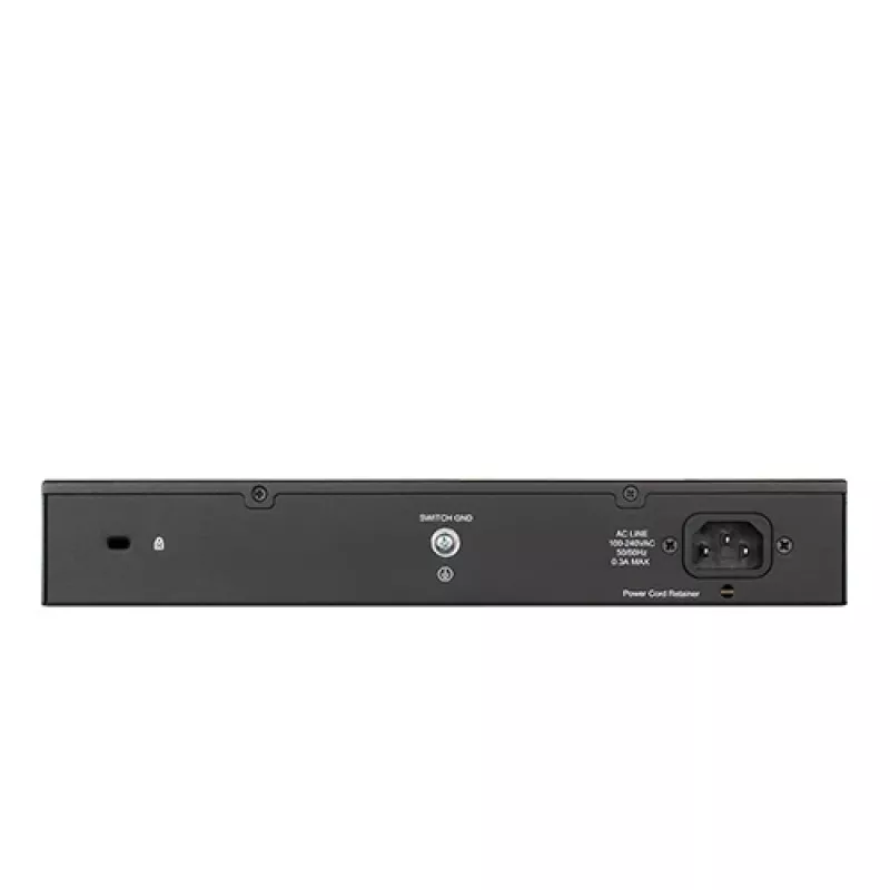 D-Link Switch gestionado Smart de 24 puertos Gigabit, Gestionado, L2, Gigabit Ethernet (10/100/1000), Montaje en rack, 1U
