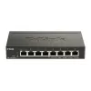 D-Link Switch gestionado Smart de 8 puertos PoE Gigabit, Gestionado, L2/L3, Gigabit Ethernet (10/100/1000), Dúplex completo, Power over Ethernet (PoE)