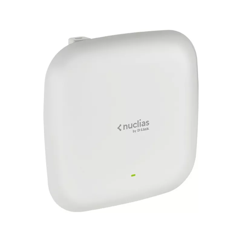 D-Link Punto de acceso Nuclias AX1800 Wi-Fi gestionado en la nube, 2,4 GHz, 5 GHz, 1200 Mbit/s, SSID, WPA2, WPA3-Enterprise, 10,100,1000 Mbit/s