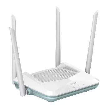 D-Link EAGLE PRO AI AX1500 Smart Router Router Wi-Fi Gigabit Ethernet Dualband (2,4 GHz / 5 GHz) Blanco