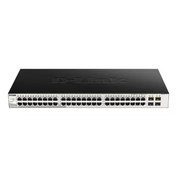 D-Link DGS-1210-52/ME Gestionado L2 Gigabit Ethernet (10/100/1000) 1U Negro