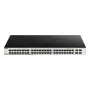 D-Link DGS-1210-52/ME Gestionado L2 Gigabit Ethernet (10/100/1000) 1U Negro