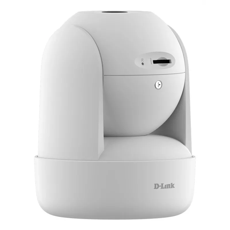 D-Link Cámara Wi-Fi 2K con giro e inclinación, Cámara de vigilancia IP, Interior, Inalámbrica, Escritorio, Blanca, Turret