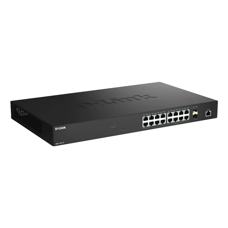 D-Link Switch gestionado Smart de 18 puertos 2.5G Multi-Gigabit con 2 puertos 10G SFP+