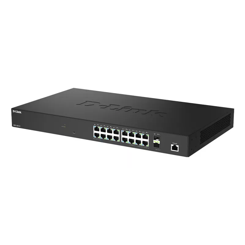 D-Link Switch gestionado Smart de 18 puertos 2.5G Multi-Gigabit con 2 puertos 10G SFP+