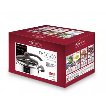 Lagostina Preziosa 012018010505 Olla a presión 5 L Acero inoxidable