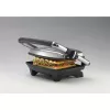 Ariete 1911 Toast & Grill fino - Placa eléctrica antiadherente para tostadas y sándwiches - placa acanalada - 1000 vatios - Plata