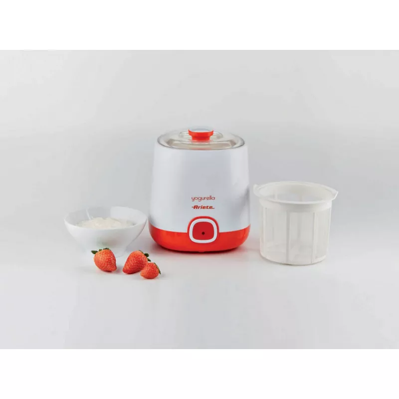 Ariete Yogurella, 20 W, Naranja, Blanco