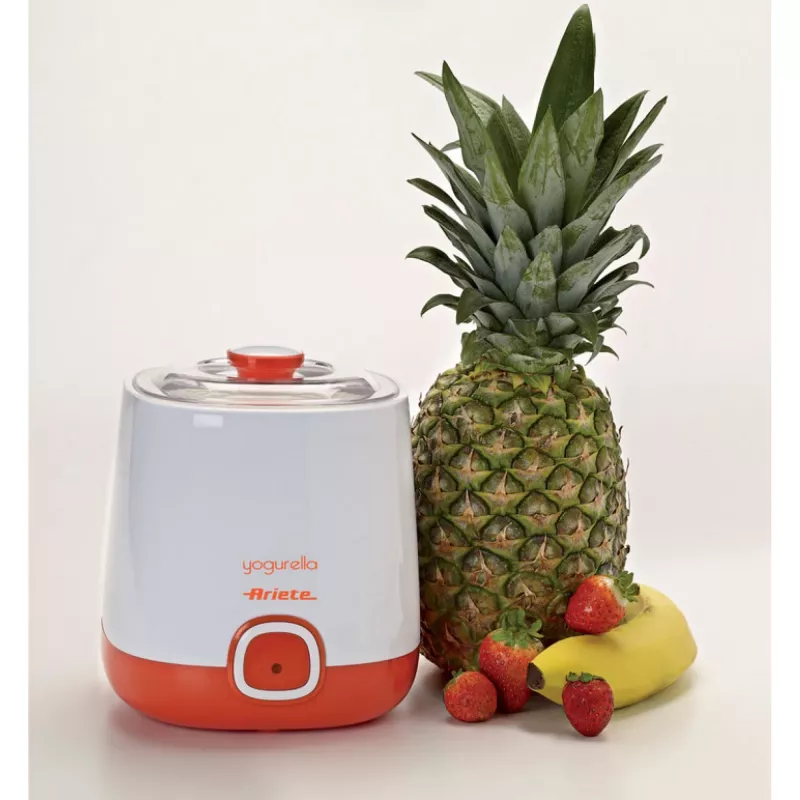 Ariete Yogurella, 20 W, Naranja, Blanco