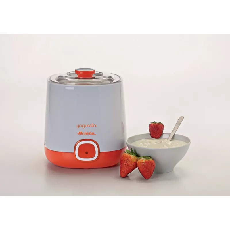 Ariete Yogurella, 20 W, Naranja, Blanco