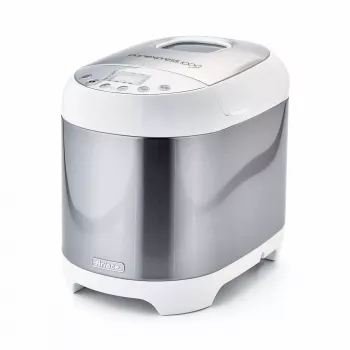 Ariete 133 Máquina de pan - Panexpress 1000 Metal - Amasar, levar y hornear - Pan casero - Pan sin gluten - 19 programas preestablecidos