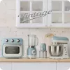 Ariete 2869 Hervidor de agua Vintage, acero inoxidable, 1,7 L, apagado automático, 2000 W, para agua, té e infusiones de hierbas, azul pastel