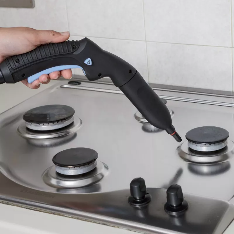 Ariete 4147 XSteam no stop - Limpiador a vapor multiusos con función de arrastre - listo para vapor en 4 minutos - elimina el 99,9 % de gérmenes y bacterias - set de accesorios incluido