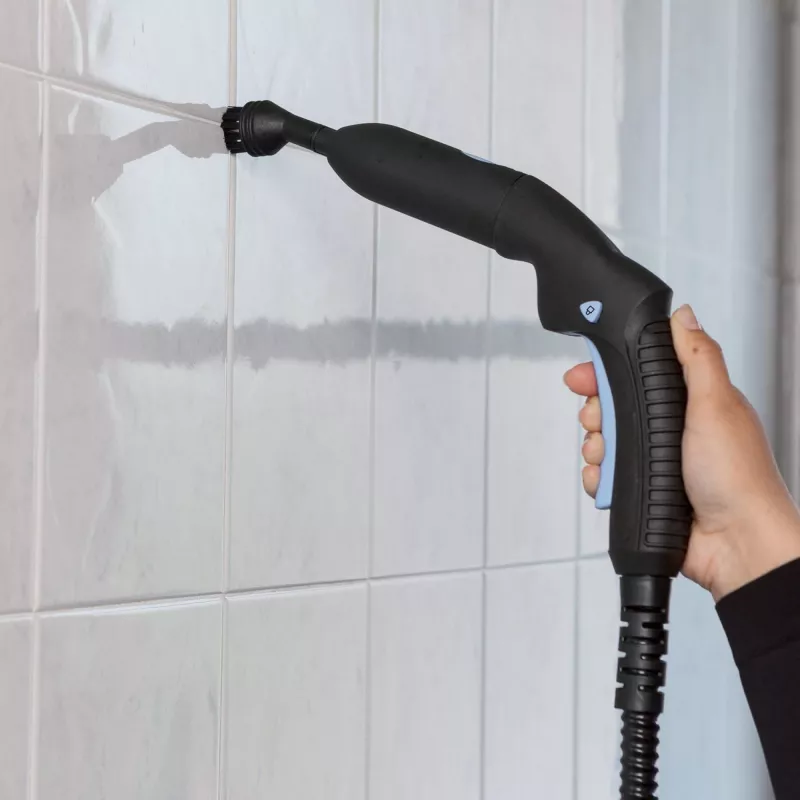 Ariete 4147 XSteam no stop - Limpiador a vapor multiusos con función de arrastre - listo para vapor en 4 minutos - elimina el 99,9 % de gérmenes y bacterias - set de accesorios incluido