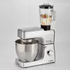 Ariete 1598 Gourmet Professional 7L Metal - Batidora planetaria con mezclador - bol de acero inoxidable - 7 L - jarra de vidrio - 1200 vatios - 6 velocidades