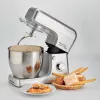 Ariete 1598 Gourmet Professional 7L Metal - Batidora planetaria con mezclador - bol de acero inoxidable - 7 L - jarra de vidrio - 1200 vatios - 6 velocidades
