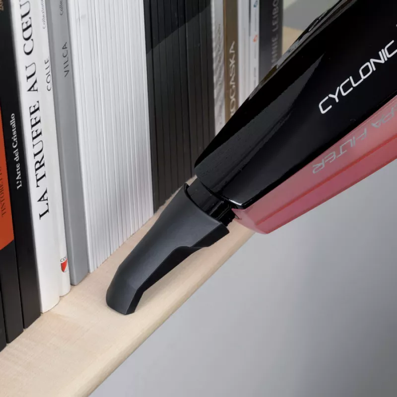 Ariete 2764 Evo 2 en 1 – Escoba eléctrica con cable – Aspirador y mini aspirador – Tecnología ciclónica sin bolsa – Filtro Hepa – 0,8 litros