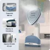 Ariete 6246 Duetto Plancha para ropa - Plancha vertical y plancha con suela cerámica antiadherente - 1000 vatios - blanco y azul
