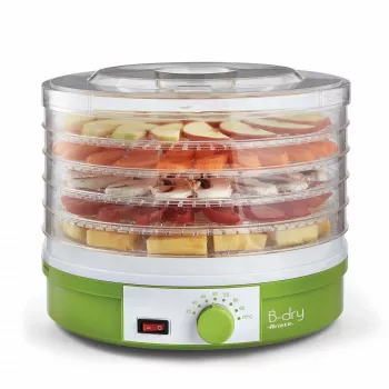 Ariete 616 B-Dry Deshidratador de alimentos – Deshidratador – fruta, verdura, carne seca – temperatura 35 °C / 70 °C – 245 vatios – verde