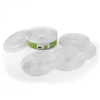 Ariete 616 B-Dry Deshidratador de alimentos – Deshidratador – fruta, verdura, carne seca – temperatura 35 °C / 70 °C – 245 vatios – verde