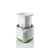Ariete 615 B-Cheese Máquina para queso y yogur, 6 programas preestablecidos, cesta antiadherente extraíble, apta para veganos y personas con intolerancias alimentarias, amplio recetario, 500 W, blanco/verde