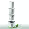 Ariete 615 B-Cheese Máquina para queso y yogur, 6 programas preestablecidos, cesta antiadherente extraíble, apta para veganos y personas con intolerancias alimentarias, amplio recetario, 500 W, blanco/verde