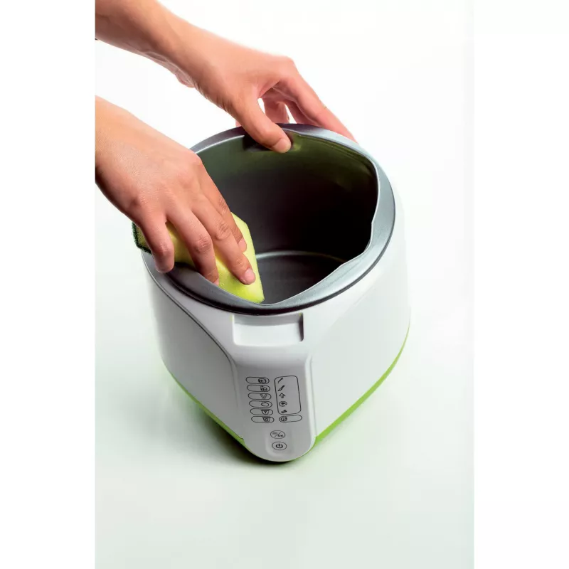 Ariete 615 B-Cheese Máquina para queso y yogur, 6 programas preestablecidos, cesta antiadherente extraíble, apta para veganos y personas con intolerancias alimentarias, amplio recetario, 500 W, blanco/verde