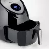 Ariete 4618 Airy Fryer XXL - Freidora de aire - Freír 2,5 kg de patatas fritas - 7 litros - Cocinar sin aceite ni grasa - 1800 vatios - negro