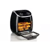 Ariete 4619 Airy Fryer Horno – Freidora de aire y horno eléctrico con asador giratorio – Cesta giratoria – Deshidratador – 2000 vatios – 11 litros – acero