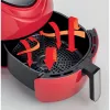 Ariete 4618 Airy Fryer XXL - Freidora de aire - Freír 2,5 kg de patatas fritas - 7 litros - Cocinar sin aceite ni grasa - 1800 vatios - rojo