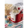 Ariete 2958 Pop Corn Maker Party Time, máquina de palomitas con palanca, 1100 vatios, capacidad 600 g, preparación con aire caliente sin grasa, rojo