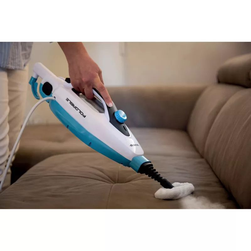 Ariete 4175/00 Limpiador a vapor 0,35 l 1500 W blanco, azul claro