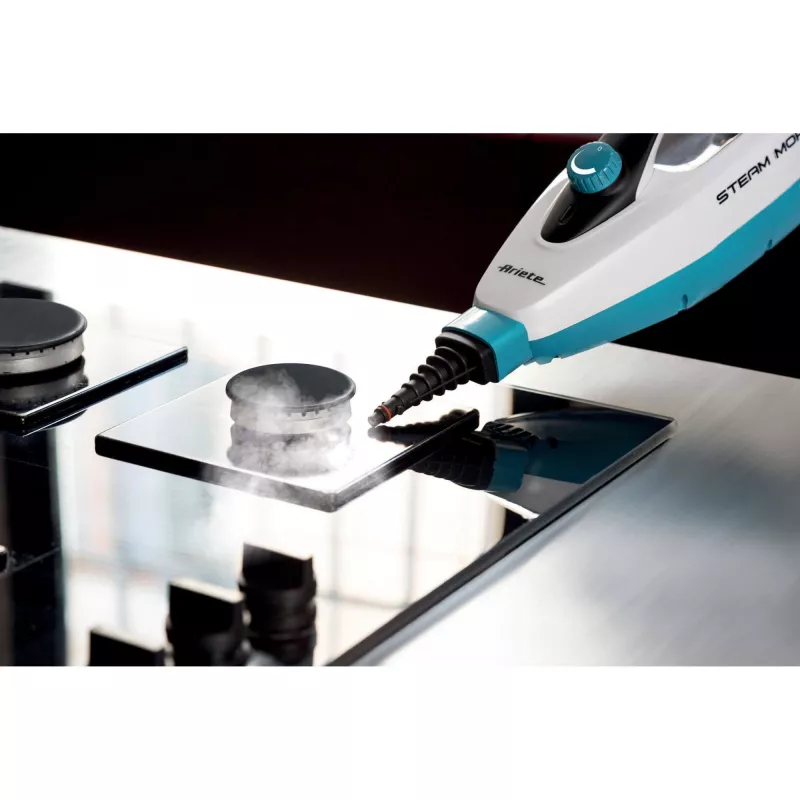Ariete 4175/00 Limpiador a vapor 0,35 l 1500 W blanco, azul claro