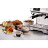 Ariete Cafetera espresso 1312, cafetera espresso, 2 L, granos de café, molinillo integrado, 1600 W, plata