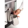 Ariete 1381 Cafetera con manómetro, apta para café molido y cápsulas ESE, 1300 W, capacidad 1,1 l, presión 15 bar, filtro para ½ tazas, boquilla para capuchino, plata