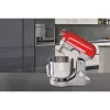 Ariete Moderna Robot de cocina rojo, batidora de pie, rojo, batir, amasar, mezclar, 5,5 l, control giratorio, aluminio