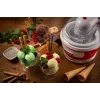 Ariete 643 Máquina de helados Party Time, máquina de helados, 12 W, capacidad 1,5 L, recipiente extraíble con doble aislamiento, tiempo de preparación 30 minutos, tapa para añadir ingredientes, rojo