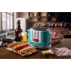 Ariete 206 Hot-Dog-Maker Party Time, 650 W, azul, tostadora de perritos calientes, azul claro, 2 uds., 650 W, 160 mm, 270 mm