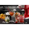 Ariete 76 Ice Crusher Party Time, máquina trituradora de hielo, 30 W, recipiente de hielo extraíble, cuchillas de acero inoxidable, rojo