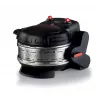 Ariete 927 Pizzeria , horno doble para pizza, 2 pizzas en 4 minutos, 2300 W, 2 piedras refractarias, 2 termostatos, diámetro 32 cm, 5 niveles de cocción, 2 palas de acero inoxidable, rojo