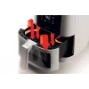 Ariete 4626 Airy Fryer 6L, freidora de aire, 1300 W, capacidad 6 l, capacidad de cámara 2,5 kg, 8 programas preestablecidos, temperatura hasta 200 °C, cesta transparente para controlar la cocción, negro