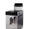 Ariete 1452 Diadema, cafetera automática, 1350 W, presión 19 bar, para café, americano y agua caliente, boquilla para cappuccino, indicador LED, salida ajustable, plata
