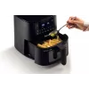 Ariete 4633, freidora de aire 4L, 1400W, capacidad 4L, 9 programas, función shake y grill, temperatura hasta 200°C, negro