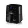 Ariete 4633, freidora de aire 4L, 1400W, capacidad 4L, 9 programas, función shake y grill, temperatura hasta 200°C, negro