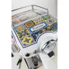 Ariete 1389 Positano cafetera, 850 W, capacidad del depósito 0,9 l, filtro para 1 o 2 tazas, bandeja recogegotas, espumador de leche