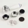 Ariete 1389 Positano cafetera, 850 W, capacidad del depósito 0,9 l, filtro para 1 o 2 tazas, bandeja recogegotas, espumador de leche