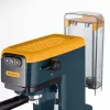 Ariete 1399 cafetera espresso, para café molido y cápsulas ESE, 1300 W, capacidad 1,1 l, presión 15 bar, filtros para 1, 2 tazas y cápsulas ESE, cappuccino, amarillo